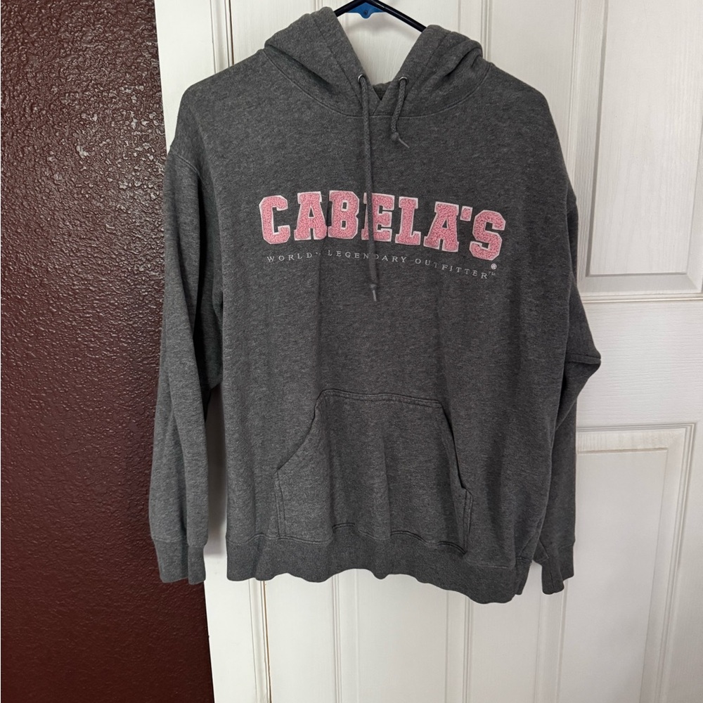 Cabela's Women's Hoodie in Gray and Pink